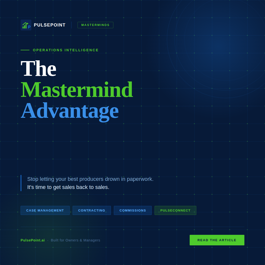 The Mastermind Advantage